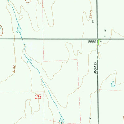 United States Geological Survey Rush, CO (1973, 24000-Scale) digital map