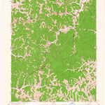 United States Geological Survey Rush, KY (1953, 24000-Scale) digital map