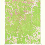 United States Geological Survey Rush, KY (1971, 24000-Scale) digital map