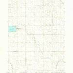 United States Geological Survey Rush Lake East, IA (1971, 24000-Scale) digital map