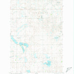 United States Geological Survey Rush Lake, ND (1980, 24000-Scale) digital map