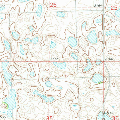 United States Geological Survey Rush Lake, ND (1980, 24000-Scale) digital map
