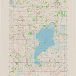 United States Geological Survey Rush Lake, WI (1980, 24000-Scale) digital map