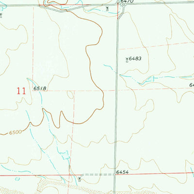 United States Geological Survey Rush NW, CO (1973, 24000-Scale) digital map