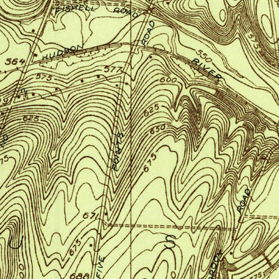 United States Geological Survey Rush, NY (1931, 24000-Scale) digital map