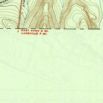 United States Geological Survey Rush, NY (1934, 24000-Scale) digital map