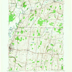 United States Geological Survey Rush, NY (1951, 24000-Scale) digital map