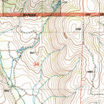 United States Geological Survey Rush Peak, ID (2004, 24000-Scale) digital map