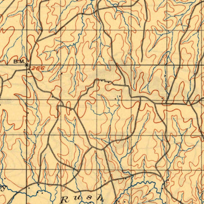 United States Geological Survey Rush Springs, OK (1902, 125000-Scale) digital map