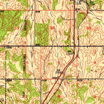 United States Geological Survey Rush Springs, OK (1950, 62500-Scale) digital map