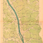 United States Geological Survey Rushing Bay, TN-KY (1936, 24000-Scale) digital map