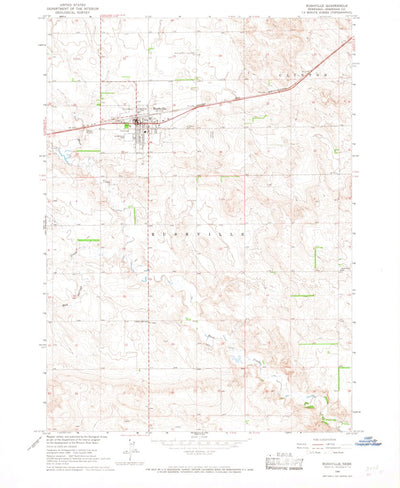 United States Geological Survey Rushville, NE (1966, 24000-Scale) digital map
