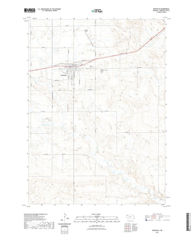 United States Geological Survey Rushville, NE (2021, 24000-Scale) digital map