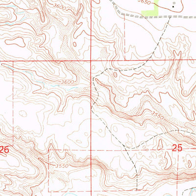 United States Geological Survey Rushville NE, NE (1969, 24000-Scale) digital map