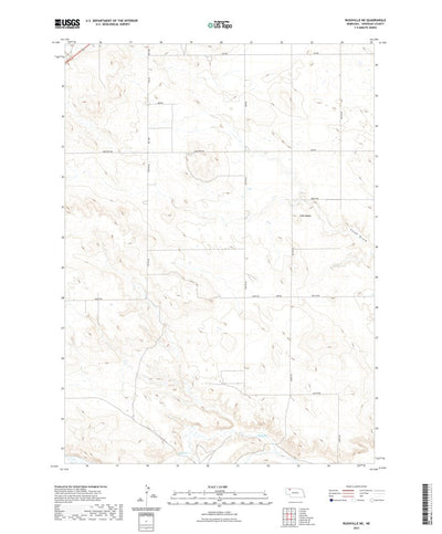United States Geological Survey Rushville NE, NE (2021, 24000-Scale) digital map