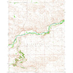 United States Geological Survey Rushville SW, NE (1966, 24000-Scale) digital map