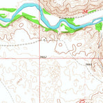 United States Geological Survey Rushville SW, NE (1966, 24000-Scale) digital map