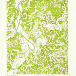 United States Geological Survey Rusk, IN (1956, 24000-Scale) digital map
