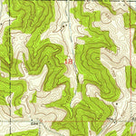 United States Geological Survey Rusk, IN (1956, 24000-Scale) digital map