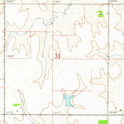 United States Geological Survey Ruskin, NE (1960, 24000-Scale) digital map