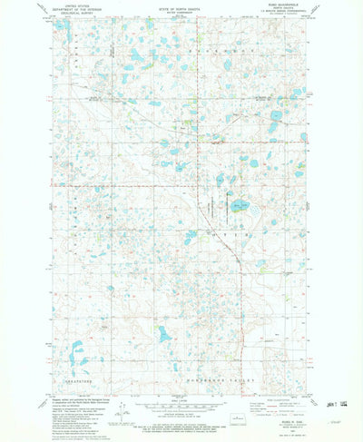 United States Geological Survey Ruso, ND (1981, 24000-Scale) digital map