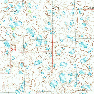 United States Geological Survey Ruso, ND (1981, 24000-Scale) digital map