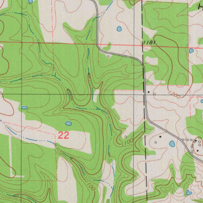 United States Geological Survey Russ, MO (1979, 24000-Scale) digital map