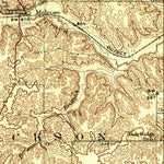 United States Geological Survey Russell, IA (1938, 62500-Scale) digital map