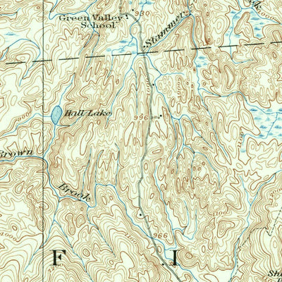 United States Geological Survey Russell, NY (1915, 62500-Scale) digital map