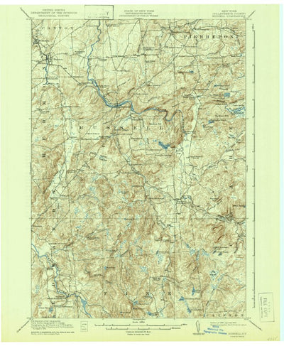 United States Geological Survey Russell, NY (1918, 62500-Scale) digital map