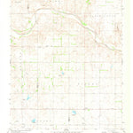 United States Geological Survey Russell, OK (1971, 24000-Scale) digital map