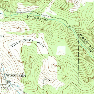 United States Geological Survey Russell, PA-NY (1954, 24000-Scale) digital map