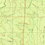 United States Geological Survey Russell Peak, CA (1984, 24000-Scale) digital map