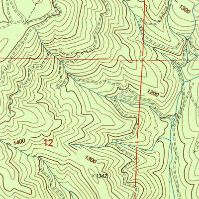 United States Geological Survey Russell Peak, CA (2001, 24000-Scale) digital map