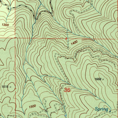 United States Geological Survey Russell Peak, CA (2001, 24000-Scale) digital map