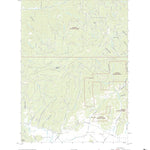 United States Geological Survey Russell Peak, CA (2022, 24000-Scale) digital map