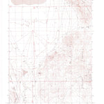 United States Geological Survey Russell Peak, NV (1986, 24000-Scale) digital map