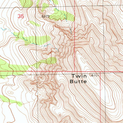 United States Geological Survey Russell Spring, AZ (1979, 24000-Scale) digital map