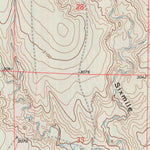 United States Geological Survey Russell Springs NE, KS (1972, 24000-Scale) digital map