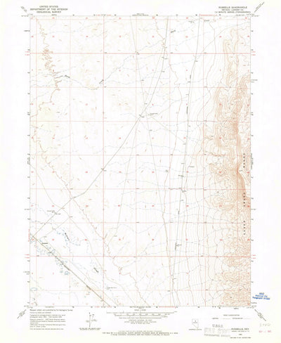 United States Geological Survey Russells, NV (1965, 24000-Scale) digital map