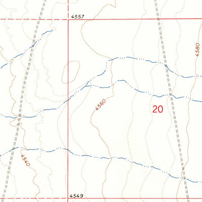 United States Geological Survey Russells, NV (1965, 24000-Scale) digital map