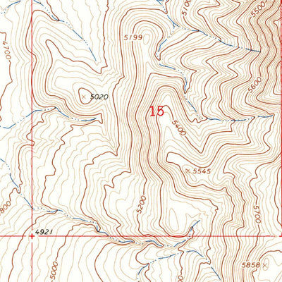 United States Geological Survey Russells, NV (1965, 24000-Scale) digital map
