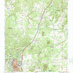 United States Geological Survey Russellville, AL (1971, 24000-Scale) digital map