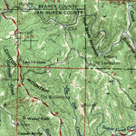 United States Geological Survey Russellville, AR (1956, 250000-Scale) digital map