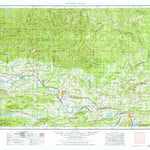 United States Geological Survey Russellville, AR (1977, 250000-Scale) digital map