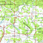 United States Geological Survey Russellville, AR (1977, 250000-Scale) digital map
