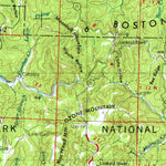 United States Geological Survey Russellville, AR (1977, 250000-Scale) digital map