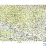 United States Geological Survey Russellville, AR (1992, 250000-Scale) digital map