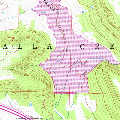United States Geological Survey Russellville East, AR (1962, 24000-Scale) digital map