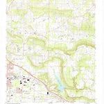 United States Geological Survey Russellville East, AR (1993, 24000-Scale) digital map